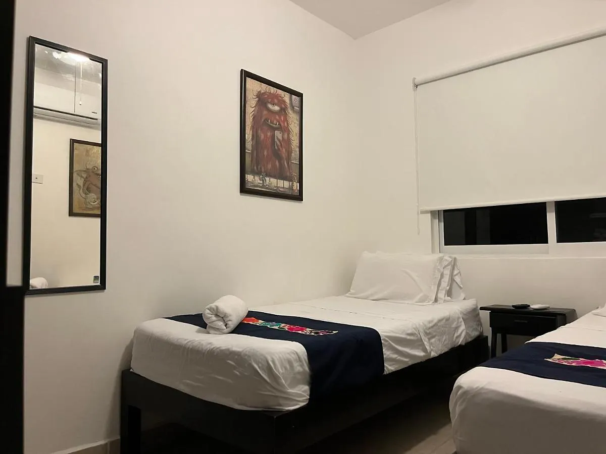 别墅 Casa Mexh Lunamar - Ideal Para Familias, Vacaciones O Homeoffice 普拉亚卡门